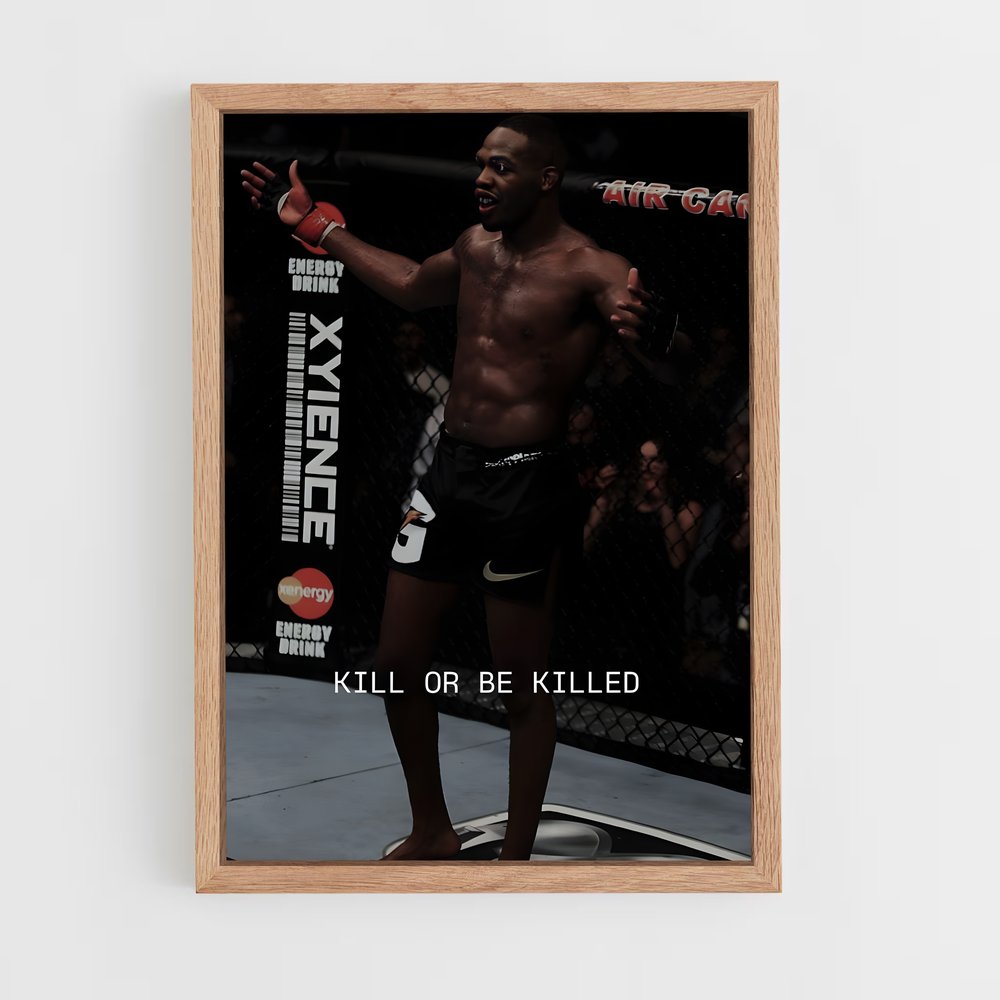 Poster Cage Royale – affiche MMA (vue 4)